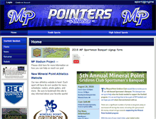 Tablet Screenshot of mppointers.com